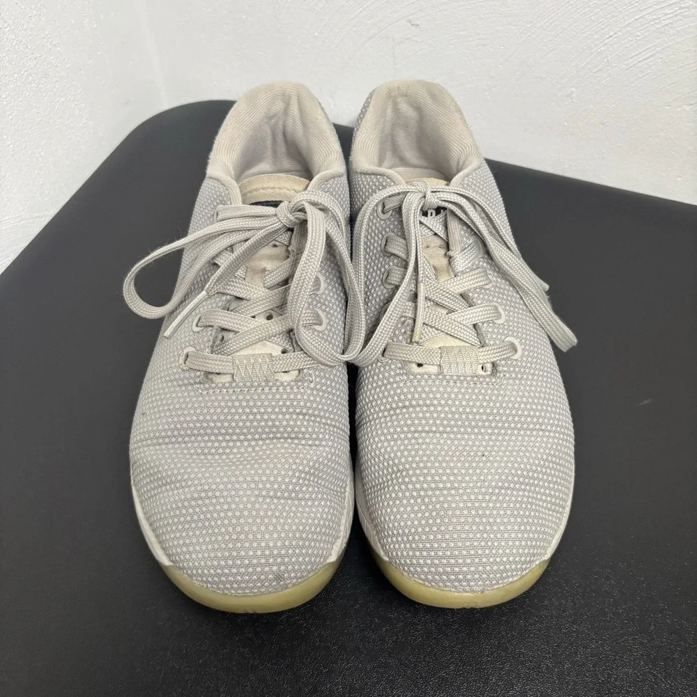 Nobull Superfabric‎ Trainers Women's 7 Men's 5.5 Gym Workout Shoes Gray Sneakers